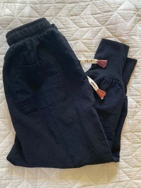 Kidoriman Japanese black jogger drop crotch pants